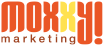 Orange logo for Moxxy Marketing